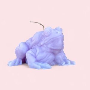 Handmade Toad candle